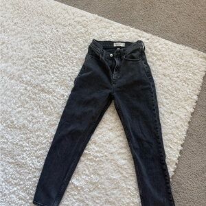 Abercrombie & Fitch black Straight leg Jeans